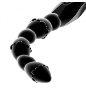 JEUSN Dragon Whip Anal Pleasure Butt Plug (Chargeable - Black)